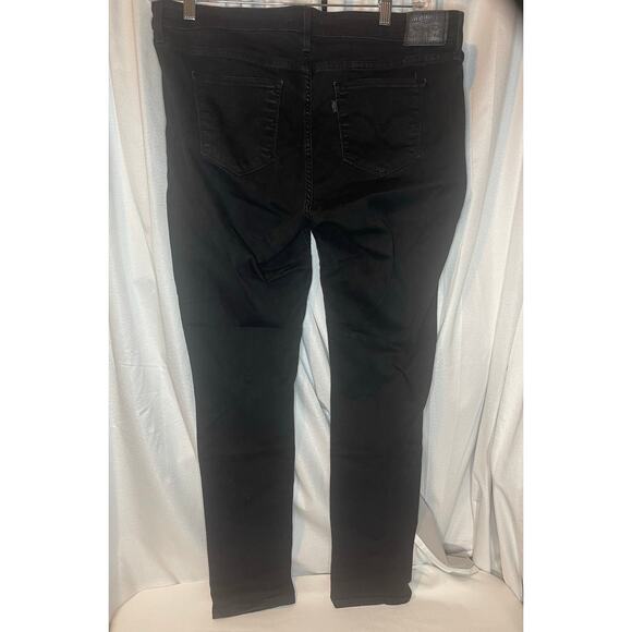 Levi 711Skinny Jeans Waterless Black Label Size 34 - Picture 4 of 10